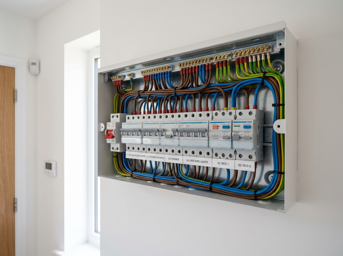 RECI certified fuseboard consumer unit upgrade in Dublin home